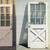 Vintage solid wood mid century house door 1 thumbnail