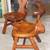 Custom Made Pine Table &2 Chairs mid century modern 4 thumbnail