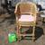 Old Hickory Tannery Tall Heavy Cane Swivel Chair 9 thumbnail