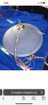 Hanging glass lamp 1