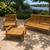 Frontgate Premium Solid Teak Patio Set Restored & Sealed Like New 1 thumbnail