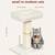 26" Cat Scratching Post with Top Plush Bed, Removable & Washable Plush 5 thumbnail