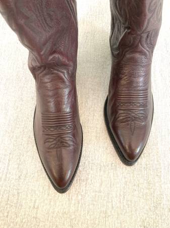 Size 10 EW Dan Post Western Boots 1