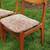 5x Mid Century Danish Teak Floating Style Dining Chairs MCM Modern 9 thumbnail