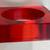 6 NEW MCM RED LUCITE NAPKIN RINGS 2 thumbnail