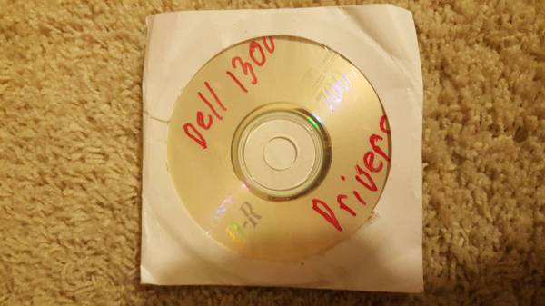 Dell Inspiration 1300 New OEM battery and CD drivers 1