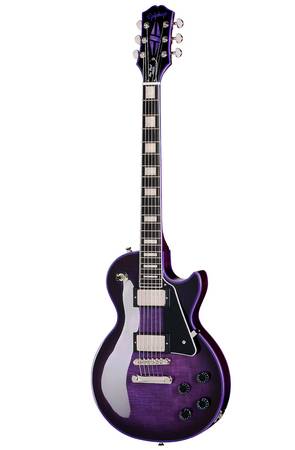 Epiphone Les Paul Custom Widow Purple Burst Electric Guitar 1
