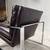 Thayer Coggin Inc Distressed leather Armchair. High End chair. Delive 10 thumbnail
