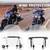 Universal Motorcycle Windshield 19"x17" Clear screen PC Wind Deflector 1 thumbnail