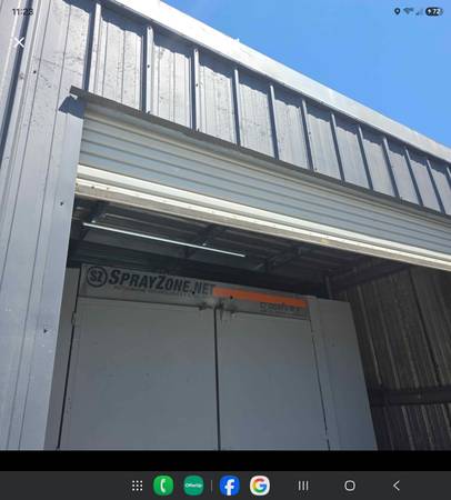 Auto body paint shared working space 1