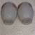 Antique Reverse Painted Frosted Satin Glass Shades in VGC Lot #2 4 thumbnail