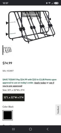 Bicycle rack for truck 1