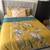 Gray Upholstered Bed Frame with Tufted Headboard 3 thumbnail