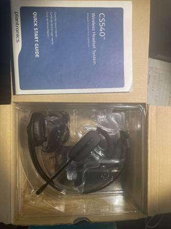 Wireless    headset system PLANTRONIC   CS540 1