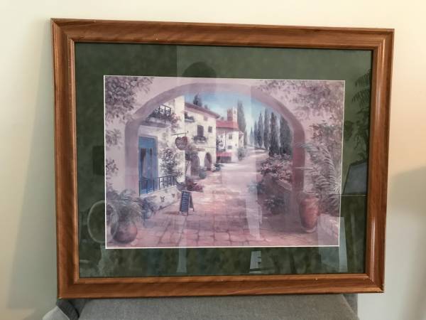 matted and framed pic 1