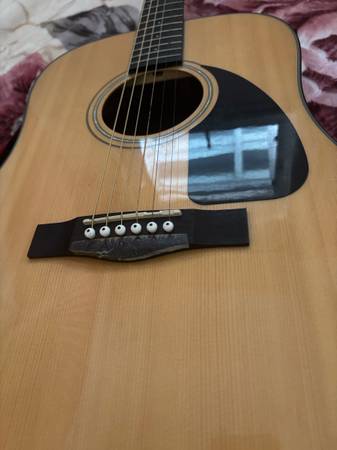 Acoustic fender guitar - $200 (San Diego)63471472745345123