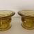 Amber Madrid Candlesticks - Federal Glass (1932-39)- Depression Glass 1 thumbnail