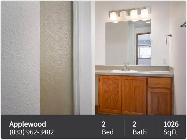 Claim your spot! 2 Bed / 2 Bath available! 1