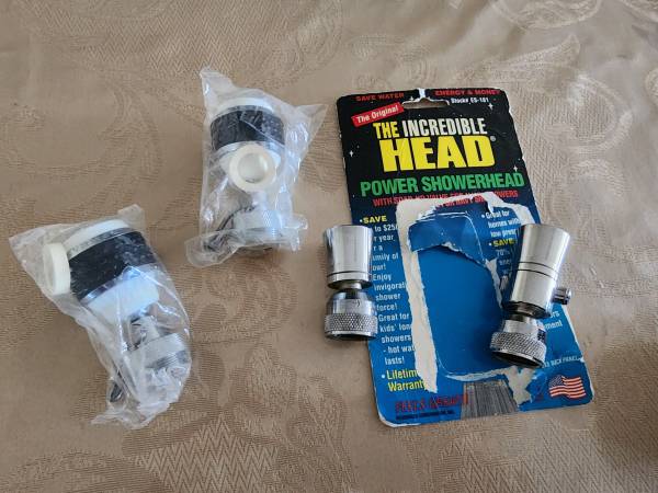 Showerhead aerators 1