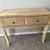 Beautiful Solid Wood Accent Table with two drawers 1 thumbnail