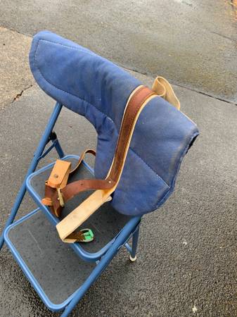 Bareback saddle 1