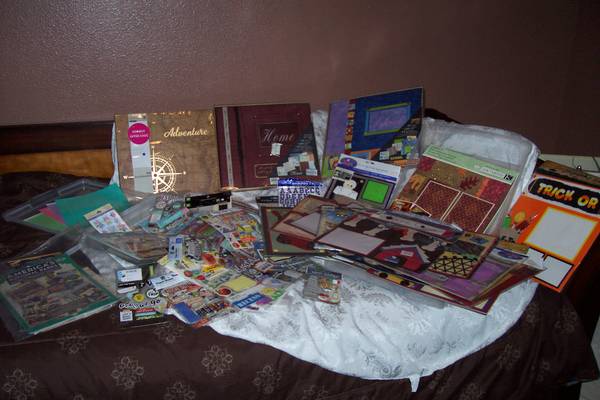 New Scrapbooks with LOTS Of Extras, Stickers, Papers, etc. 1