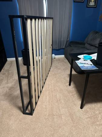2 Full Size Bedframes, low profile 1