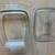 Pyrex glassware and White Ceramic lids 1 thumbnail