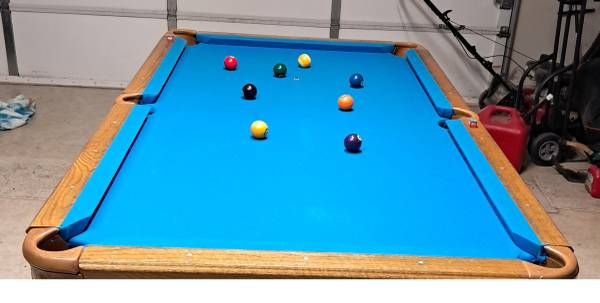 3 1/2 x 7 bartable pool table 1
