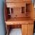 Oak Rolling Top Computer Desk 1 thumbnail