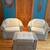 Henry Link Wicker Furniture - Two Armchairs, Ottoman, Coffee Table & T 1 thumbnail