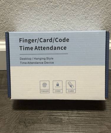 Biometric Fingerprint Card Password Time Attendance Employee Clock-in 1