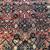 Hand knotted Semi-Antique Persian Hamadan rug 4' X 5' 4 thumbnail