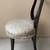 Neoclassical Lyre Back Accent Chair 7 thumbnail