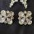 Vintage ICE Glass Crystal Rhinestone Necklace Pin Brooch Earrings Set 4 thumbnail