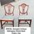Pair  DREXEL  Early 20th Century Antique Mahogany Shield Back Chairs 1 thumbnail