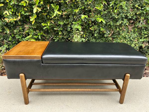 MCM Telephone Bench/Entryway Bench 1
