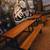 WESTERN RED CEDAR WOOD/METAL FRAME PICNIC TABLE 11 thumbnail