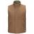 Men's Flame Resistant Sherpa Lined Brown Duck Vest 1 thumbnail