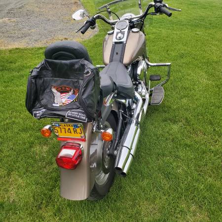 ¡WOW!!! 1.011 millas, Harley Fatboy 2004 - $15.000 (Kenai)63470284491139123