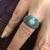 Beautiful Artisan Crafted Silver Moonstone Ring - Size 6 2 thumbnail