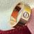 CARTIER LOVE RING, CLASSIC MODEL ROSE GOLD, SIZE 54 8 thumbnail