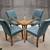 5pc round glass dining set 2 thumbnail