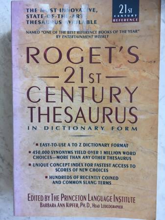 Roget's 21st century Thesaurus 1