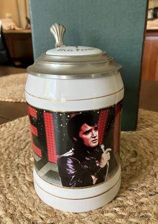 Elvis Presley Come Back Special 1992 Beer Stein 1