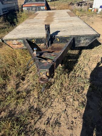 1974 8x20’ flatbed Trailer 1