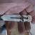 small Antique Victorian Mother-of-Pearl Paper Knife with a brass or br 3 thumbnail