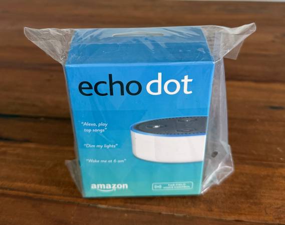 NIB Amazon Echo Dot 2nd Generation Smart Assistant 1