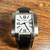 Tissot Swiss Watch: Stainless Steel with Black Leather Band, Box 1 thumbnail