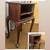 2 Tier Accent Table. Dark Cherry Telephone Stand, Smoke Free. Nightstand Side Ta 1 thumbnail